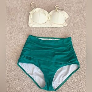 Cocoship high waisted bikini- L